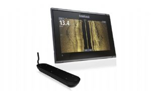 Simrad Go Series  GO9 XSR in Chartplotter/Sounder Combo with Active Imaging 3-in-1 Transducer (click for enlarged image)